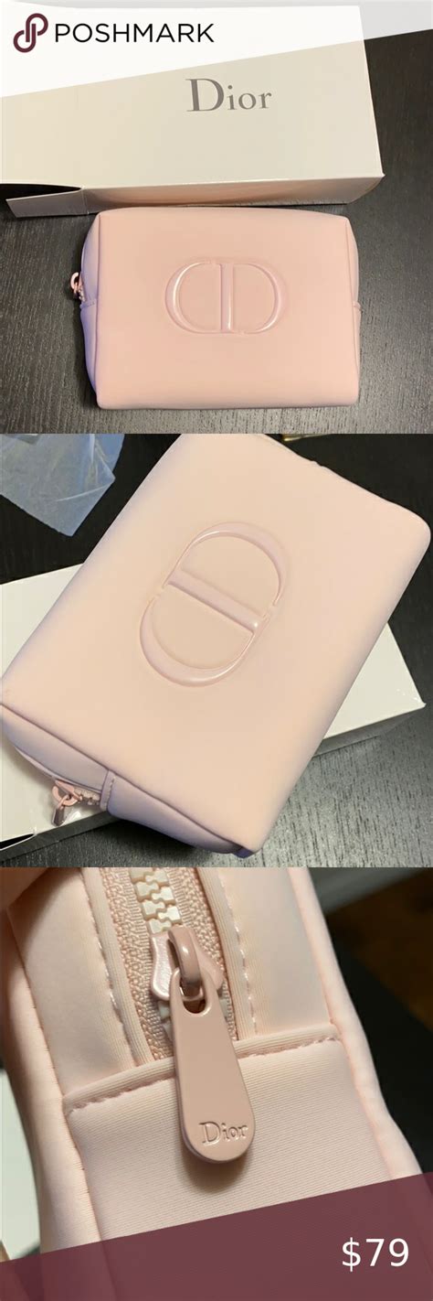 dior cosmetic bag set|christian dior makeup bag pink.